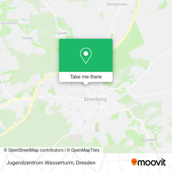 Карта Jugendzentrum Wasserturm