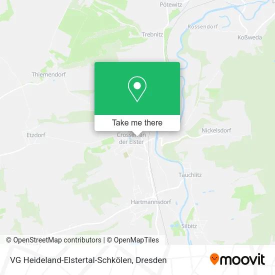 Карта VG Heideland-Elstertal-Schkölen