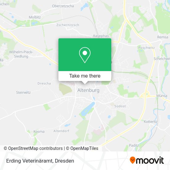 Карта Erding Veterinäramt