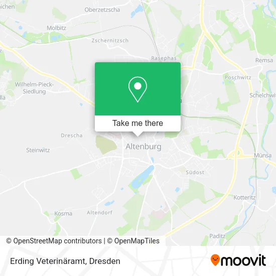 Карта Erding Veterinäramt
