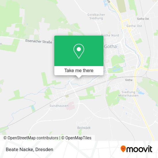 Beate Nacke map