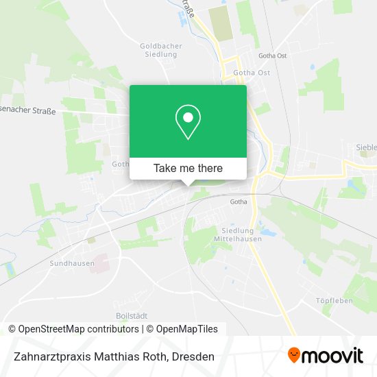 Карта Zahnarztpraxis Matthias Roth