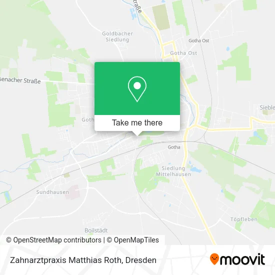 Карта Zahnarztpraxis Matthias Roth