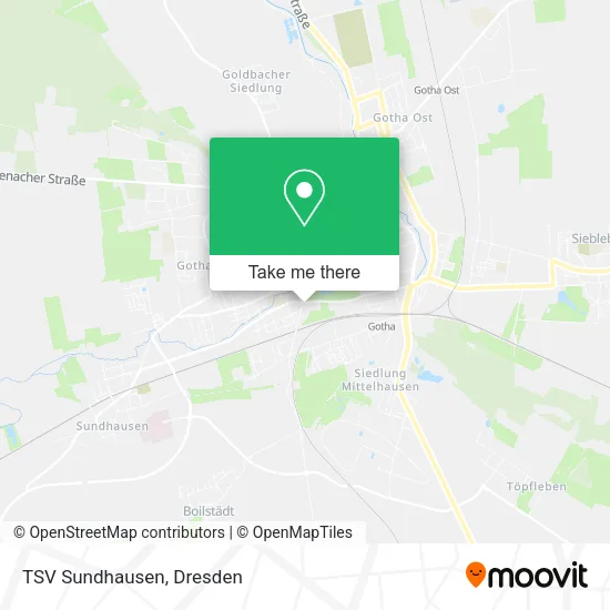 Карта TSV Sundhausen