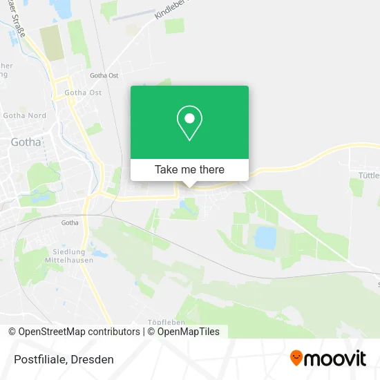 Карта Postfiliale