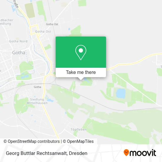 Карта Georg Buttlar Rechtsanwalt