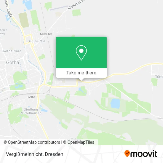 Карта Vergißmeinnicht