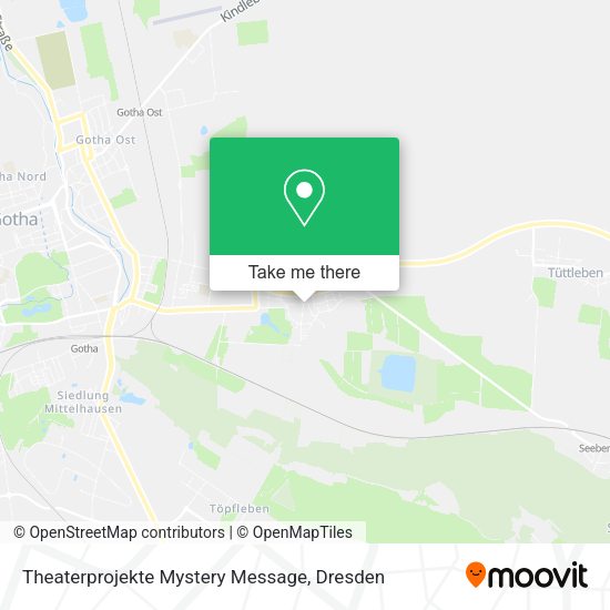 Карта Theaterprojekte Mystery Message