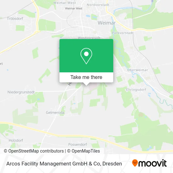 Карта Arcos Facility Management GmbH & Co