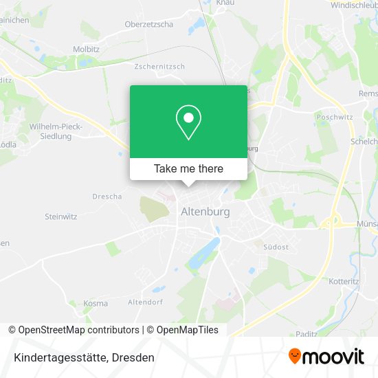 Карта Kindertagesstätte