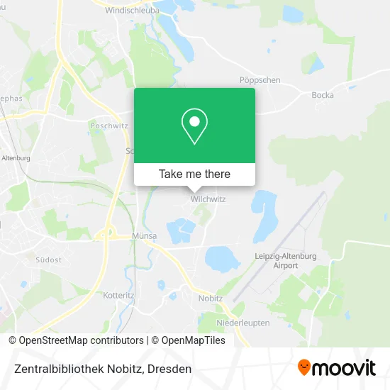 Карта Zentralbibliothek Nobitz
