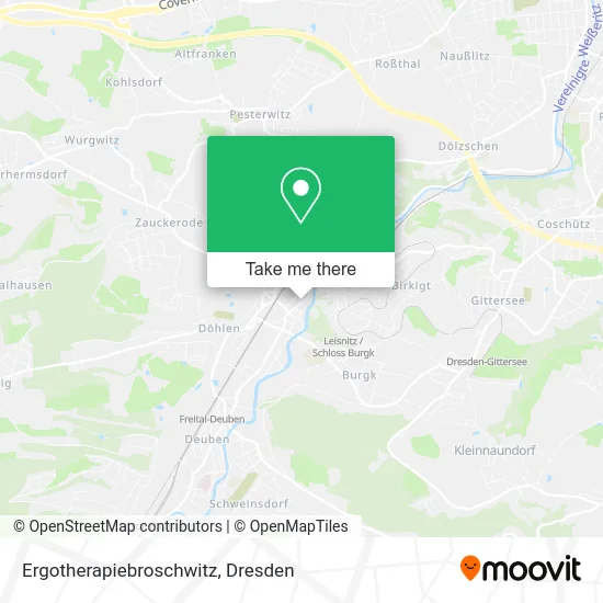 Карта Ergotherapiebroschwitz