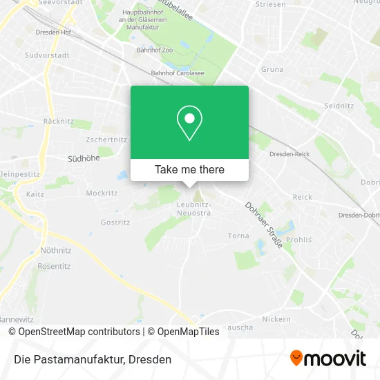 Карта Die Pastamanufaktur