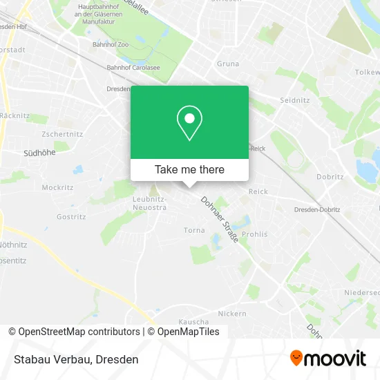 Карта Stabau Verbau