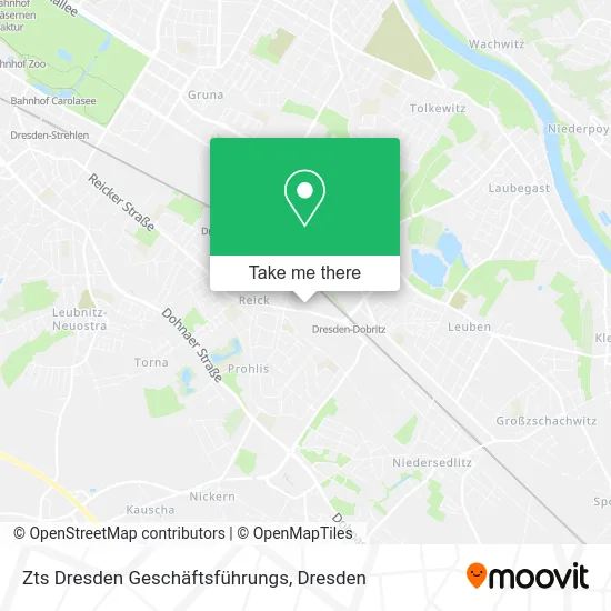 Карта Zts Dresden Geschäftsführungs