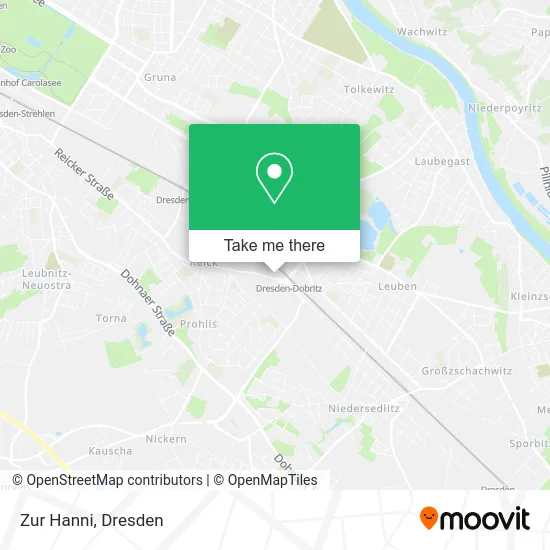 Карта Zur Hanni