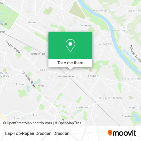 Карта Lap-Top-Repair Dresden