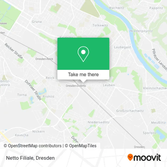 Карта Netto Filiale