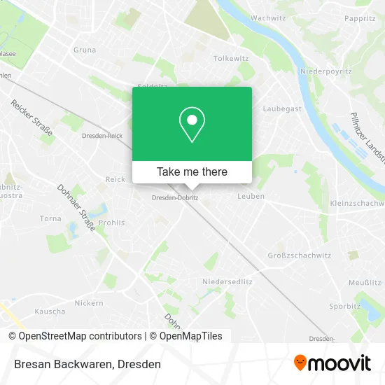 Карта Bresan Backwaren