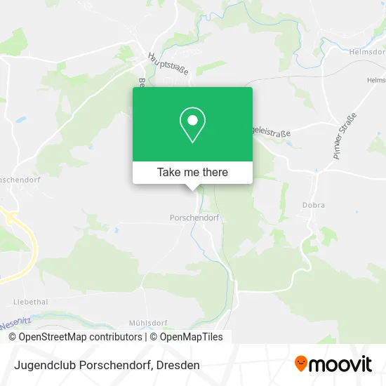Карта Jugendclub Porschendorf