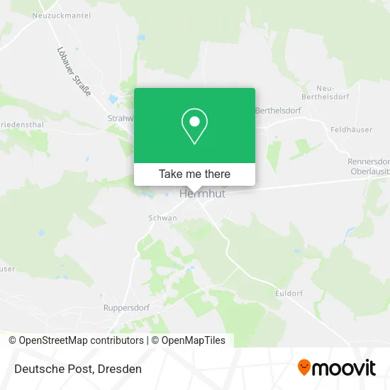 Карта Deutsche Post