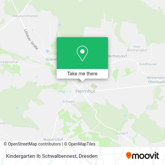 Карта Kindergarten Ib Schwalbennest