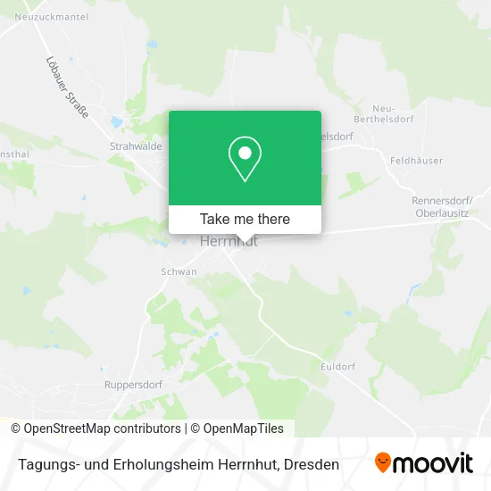 Карта Tagungs- und Erholungsheim Herrnhut