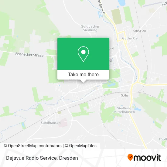 Карта Dejavue Radio Service