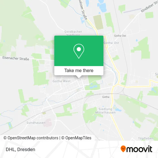 Карта DHL