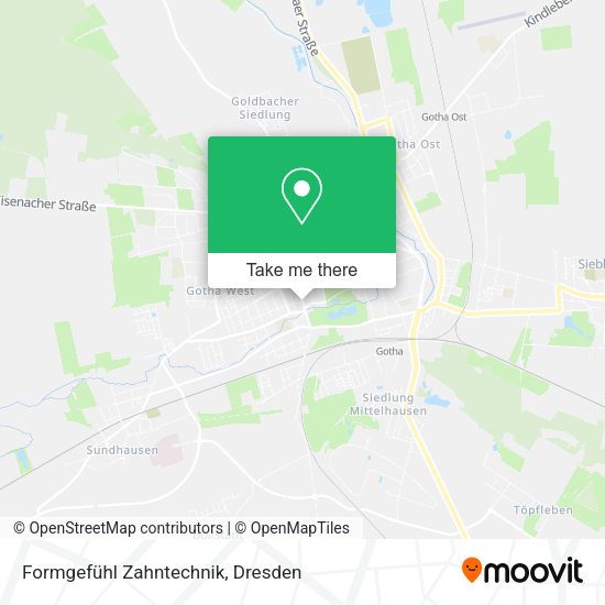 Карта Formgefühl Zahntechnik