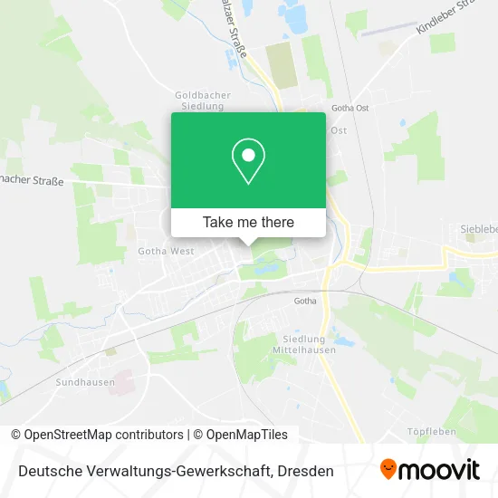 Карта Deutsche Verwaltungs-Gewerkschaft