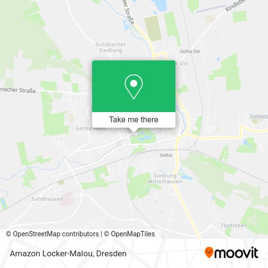 Карта Amazon Locker-Malou