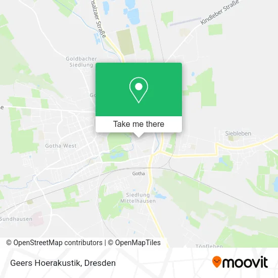 Карта Geers Hoerakustik