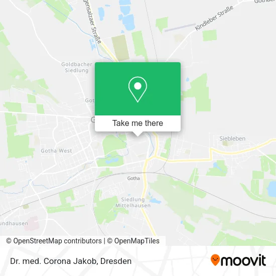 Dr. med. Corona Jakob map