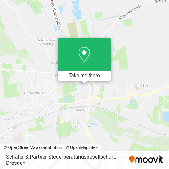 Карта Schäfer & Partner Steuerberatungsgesellschaft