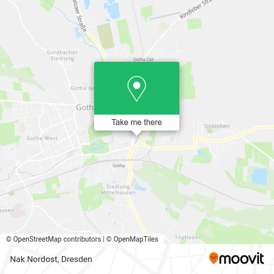 Карта Nak Nordost