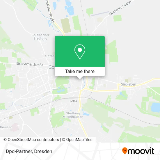 Dpd-Partner map