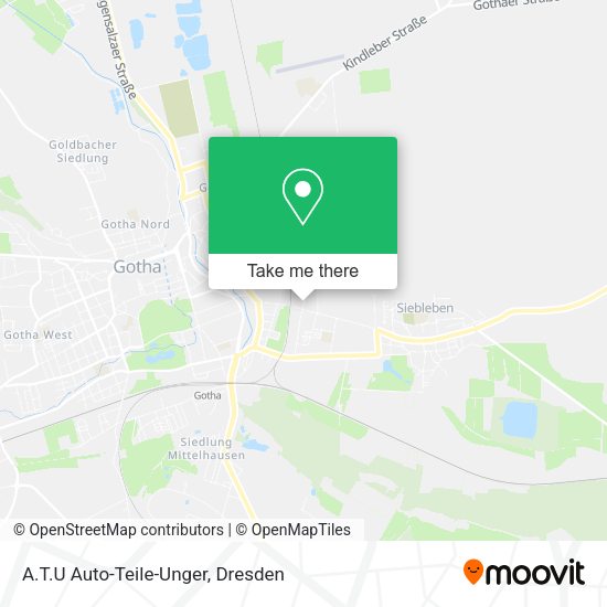 Карта A.T.U Auto-Teile-Unger