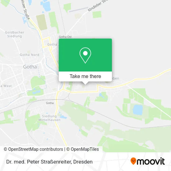 Карта Dr. med. Peter Straßenreiter