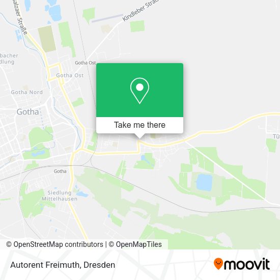 Карта Autorent Freimuth