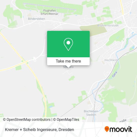 Карта Kremer + Scheib Ingenieure