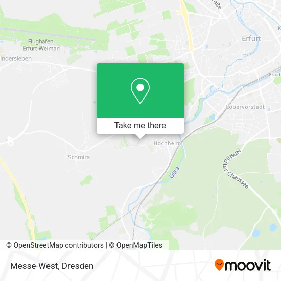 Карта Messe-West