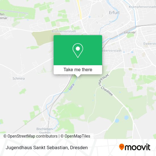 Карта Jugendhaus Sankt Sebastian