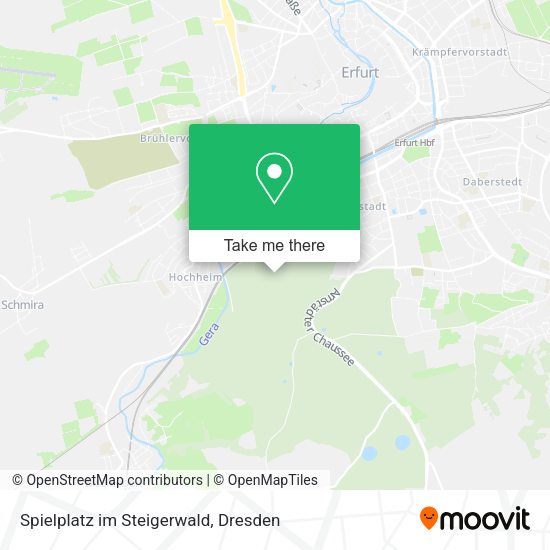 Карта Spielplatz im Steigerwald