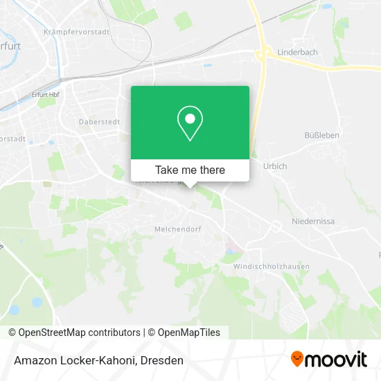 Карта Amazon Locker-Kahoni