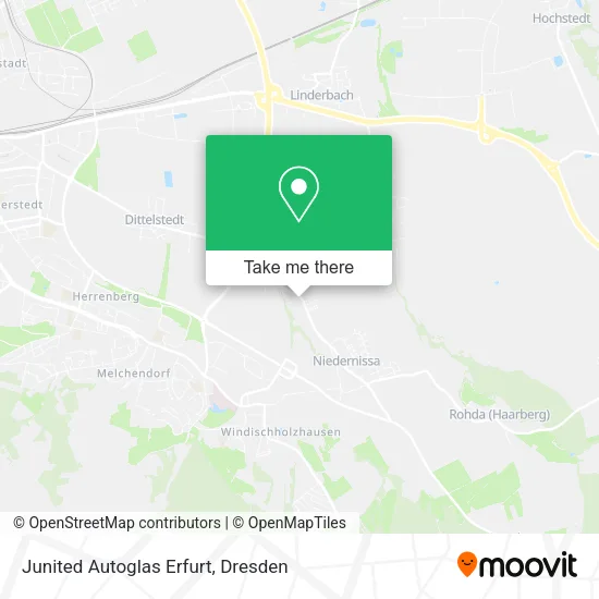 Карта Junited Autoglas Erfurt