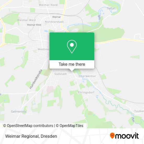 Карта Weimar Regional