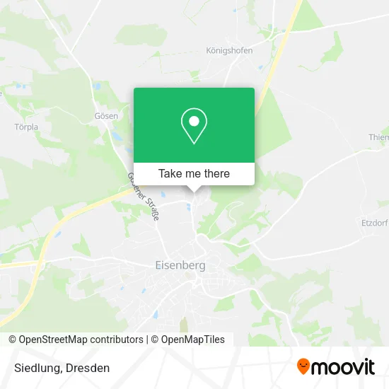 Карта Siedlung