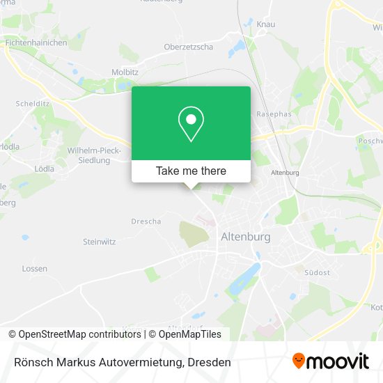 Карта Rönsch Markus Autovermietung
