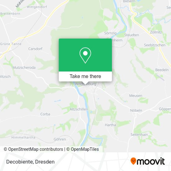 Карта Decobiente